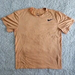 Nike Dri-Fit Men's Large T-Shirt Athletic Training Tee Performance Workout Top